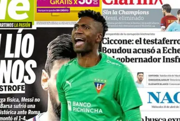 La critica de la prensa argentina a la CONMEBOL por Domínguez