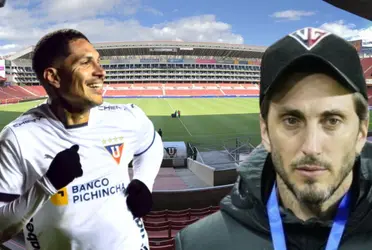La decisión de Luis Zubeldía con Paolo Guerrero