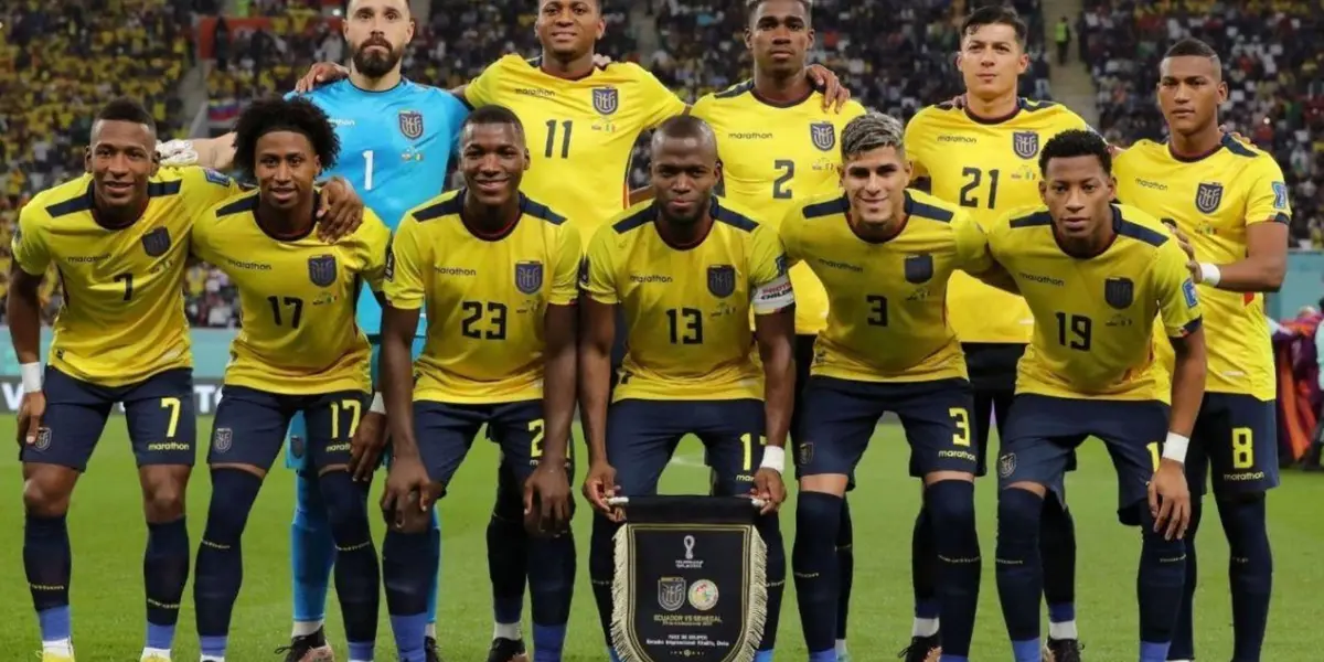 Las dorsales que utilizarán los jugadores de Ecuador frente a Australia