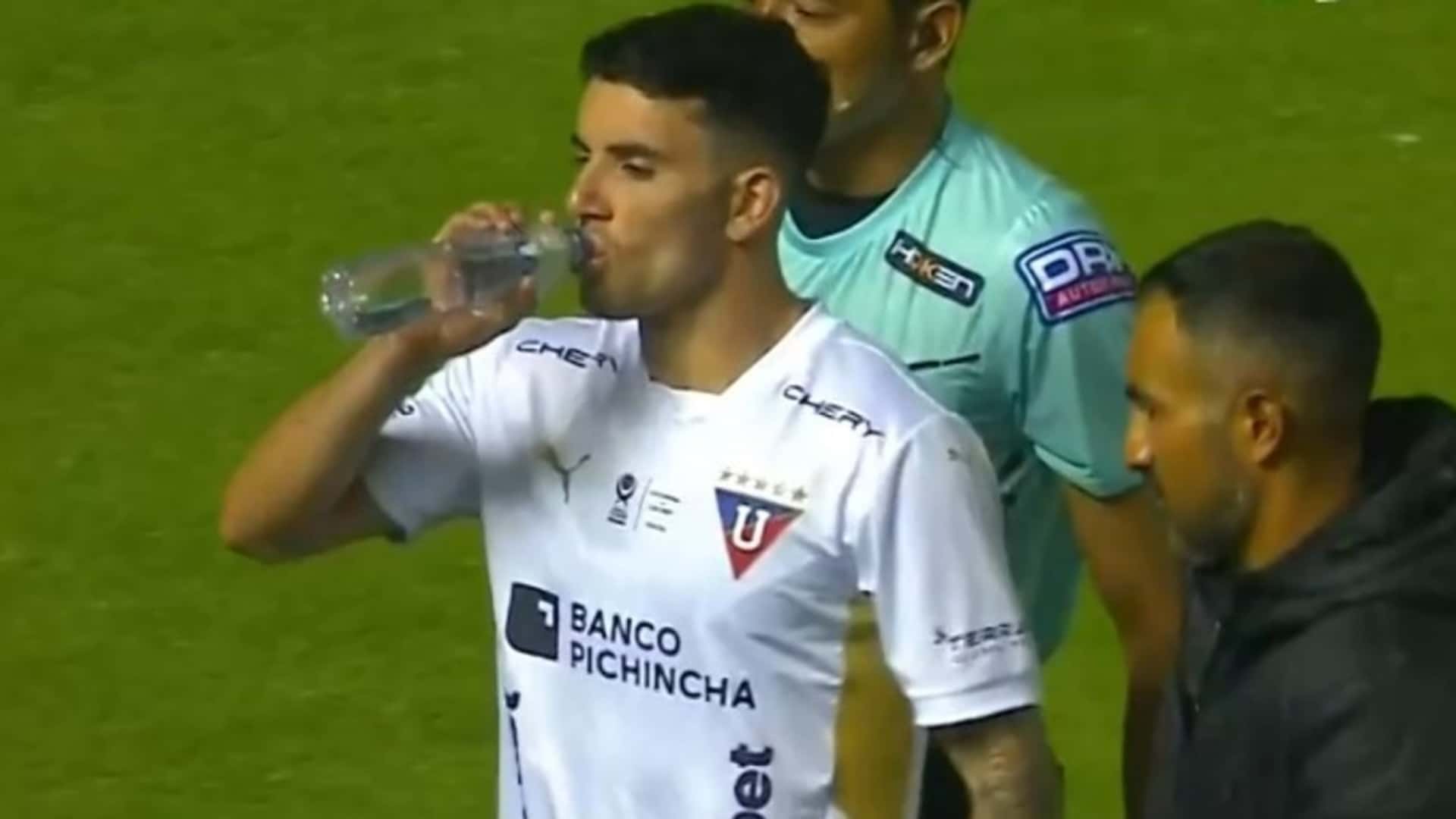 Lautaro Pastrán en Liga de Quito / Foto tomada de: API