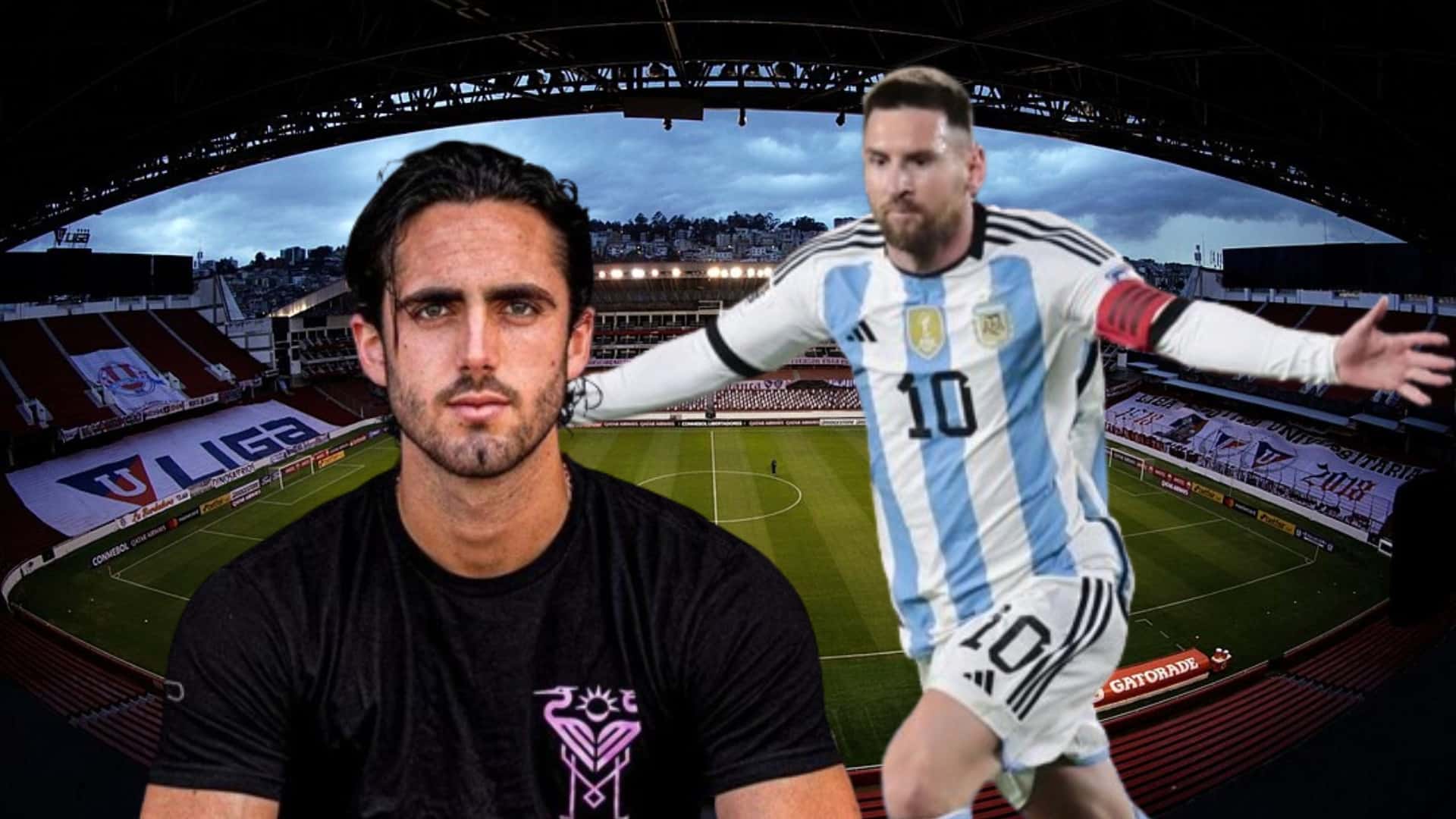 Leo Campana y Leo Messi