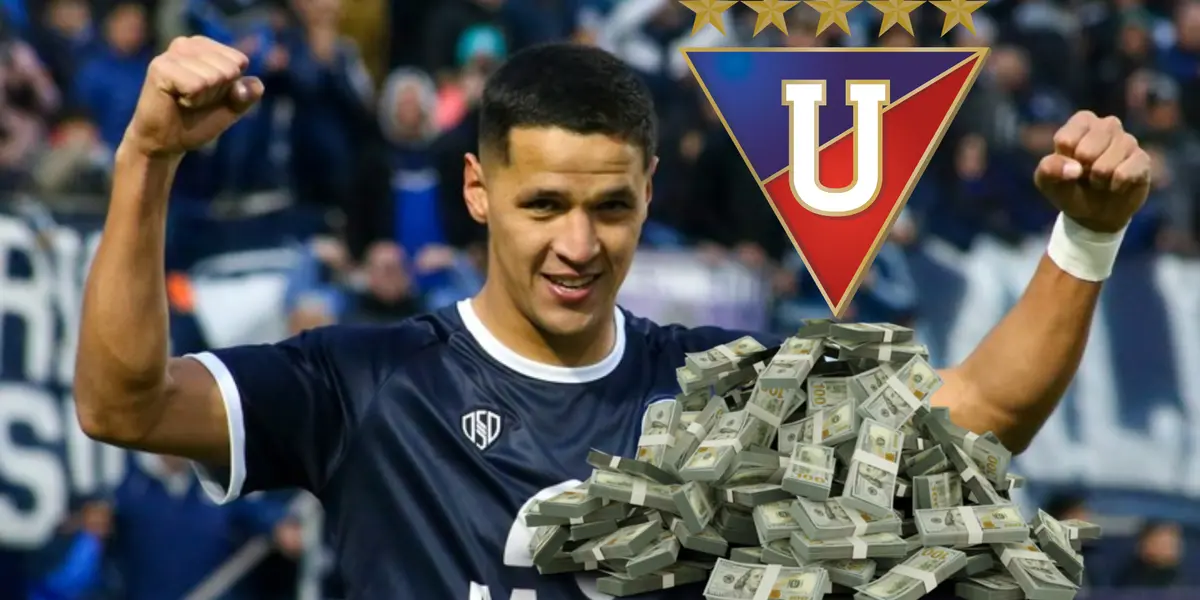 Liga de Quito-Alex Arce / Foto: Olé