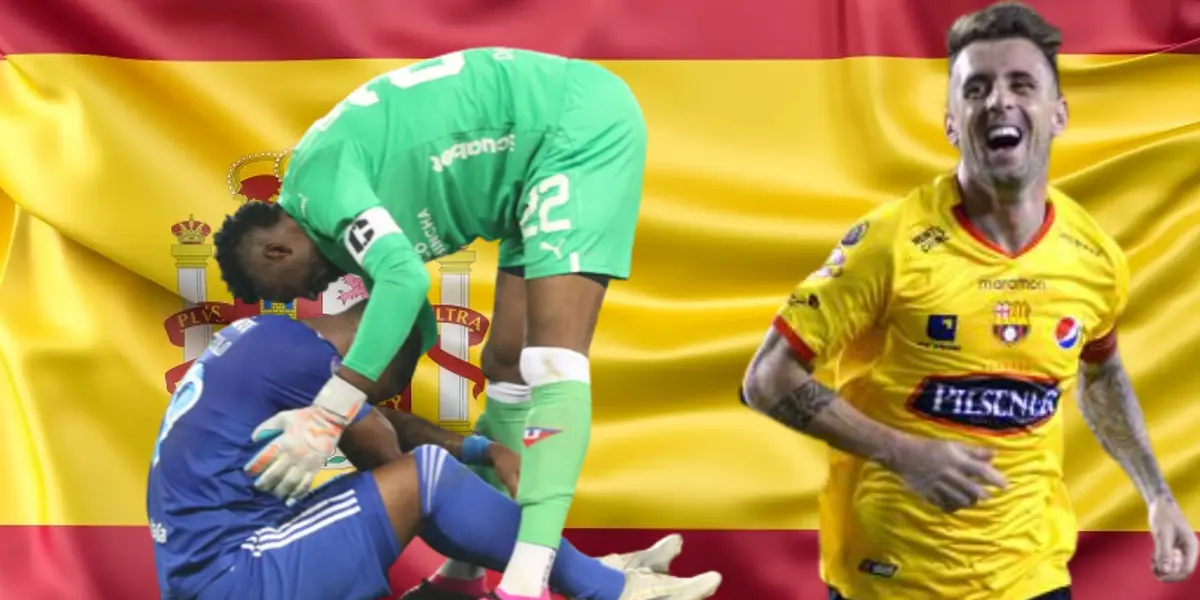 Liga de Quito, Emelec, y Barcelona SC