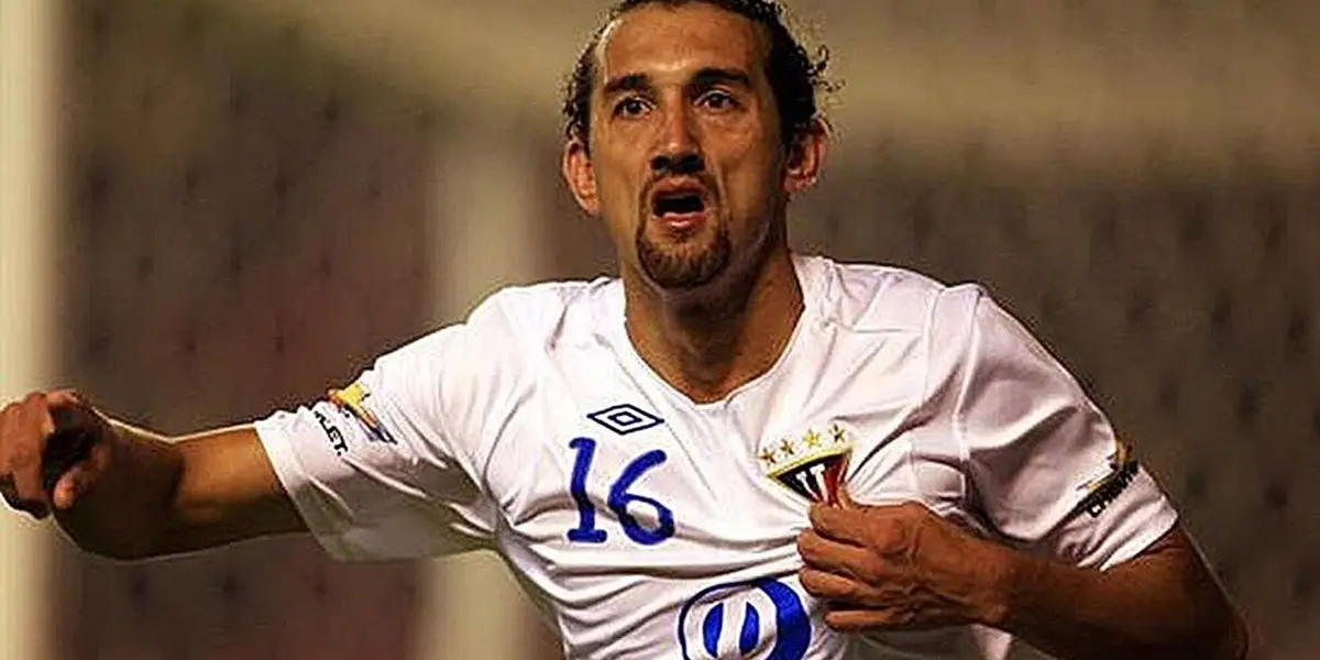 Liga de Quito-Hernán Barcos / Foto: API