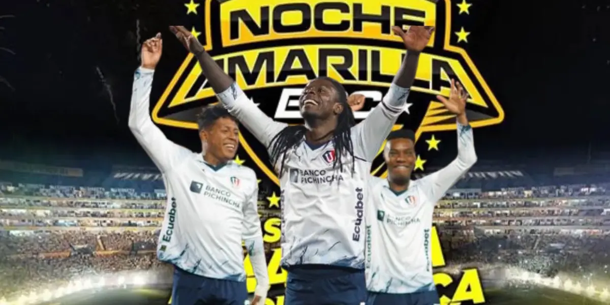 Liga de Quito Noche Amarilla