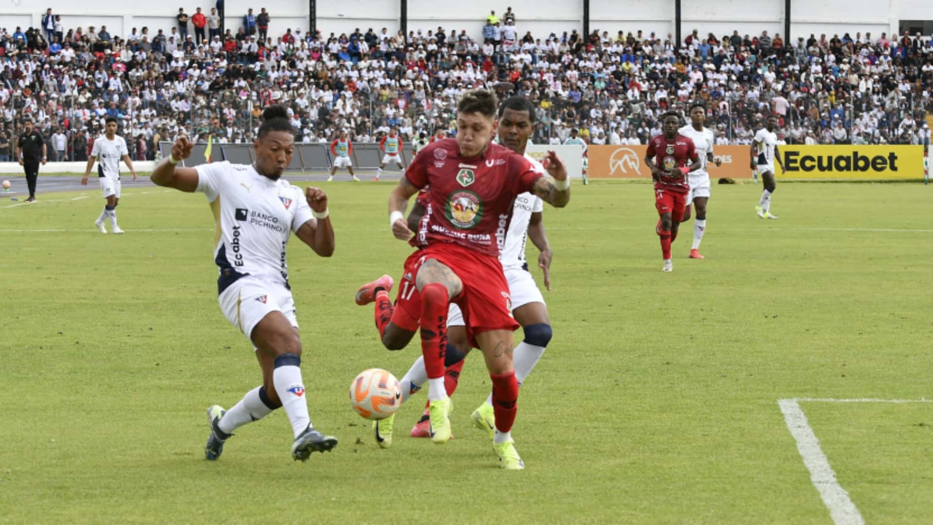 Liga de Quito vs Mushuc Runa / Foto tomada de: API