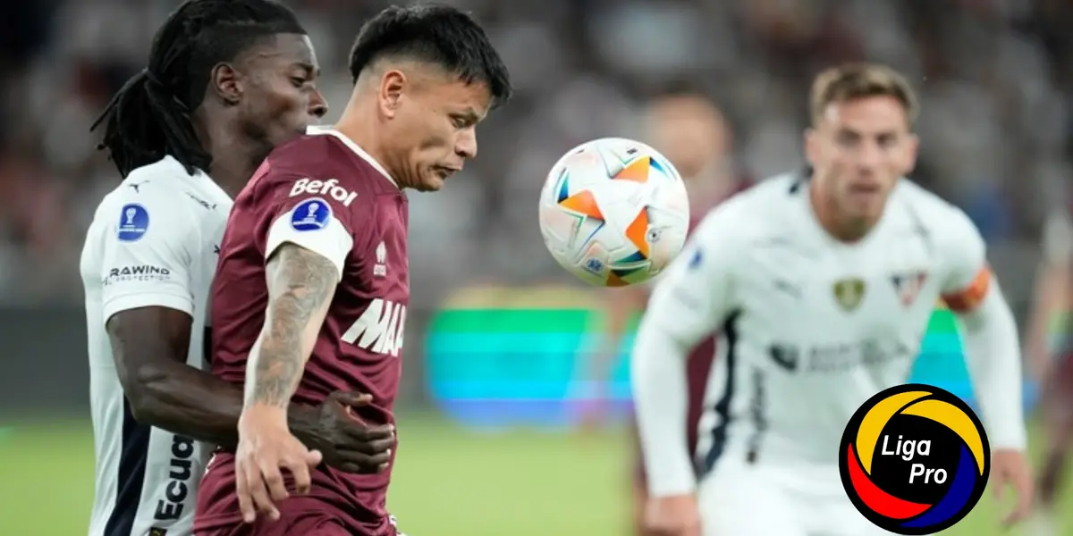 Liga de Quito vs Vino Tinto. Foto: Olé