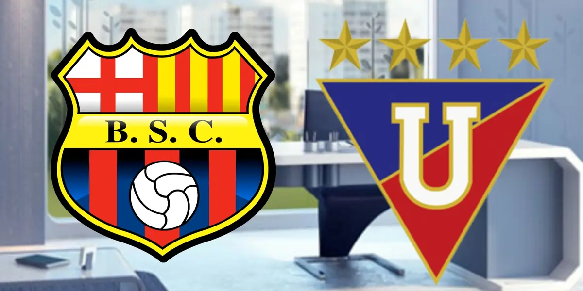 Liga de Quito y Barcelona SC