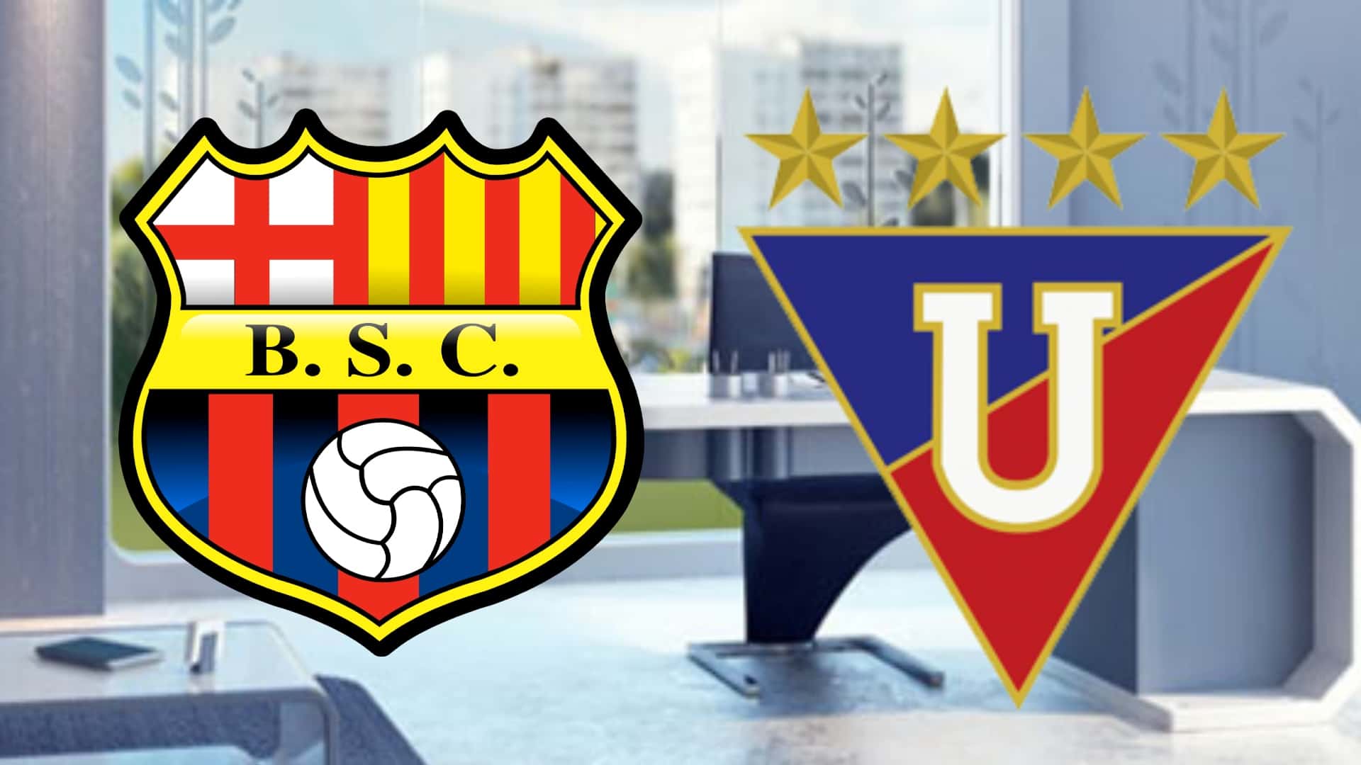 Liga de Quito y Barcelona SC