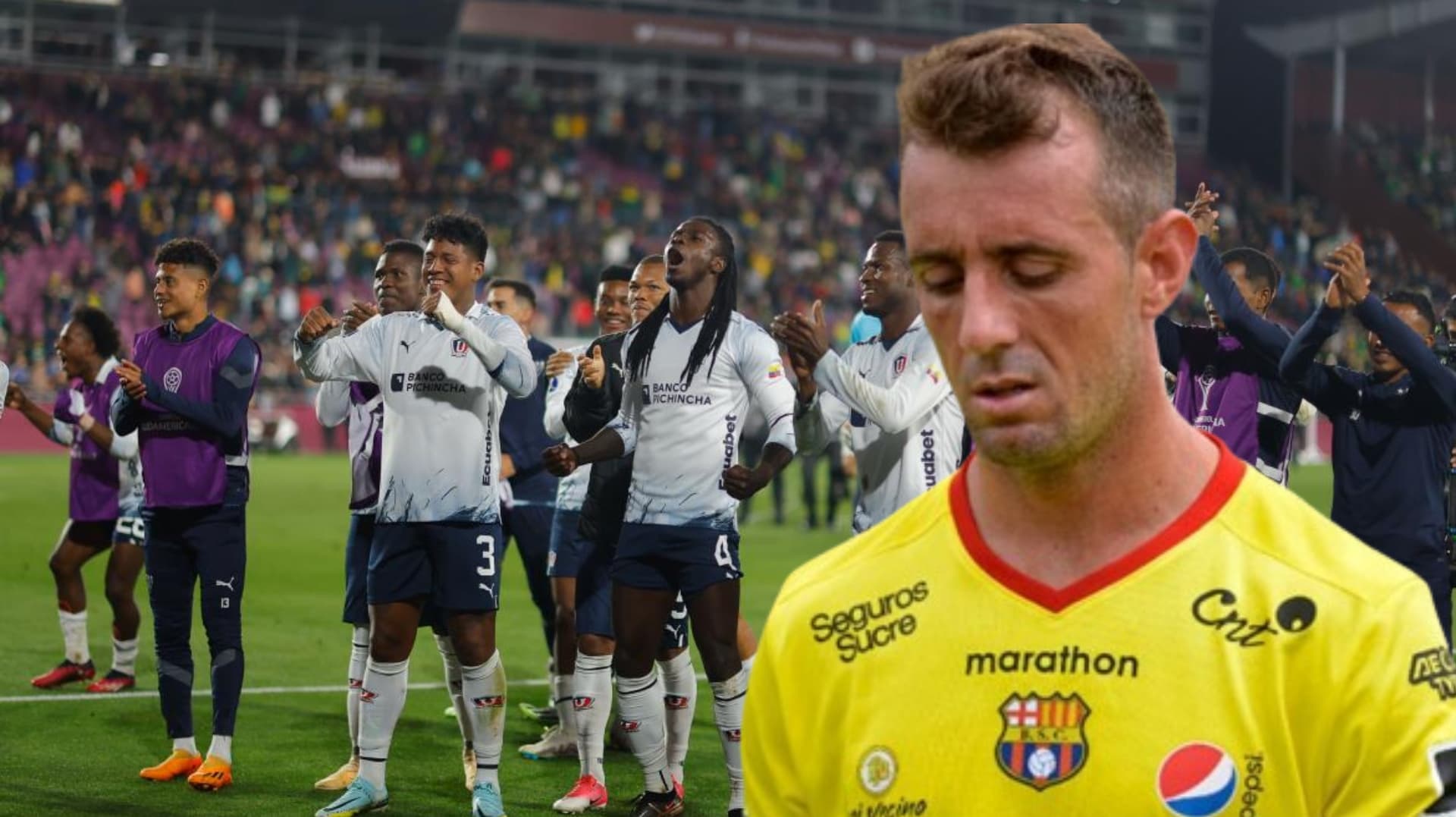 Liga de Quito y Barcelona SC
