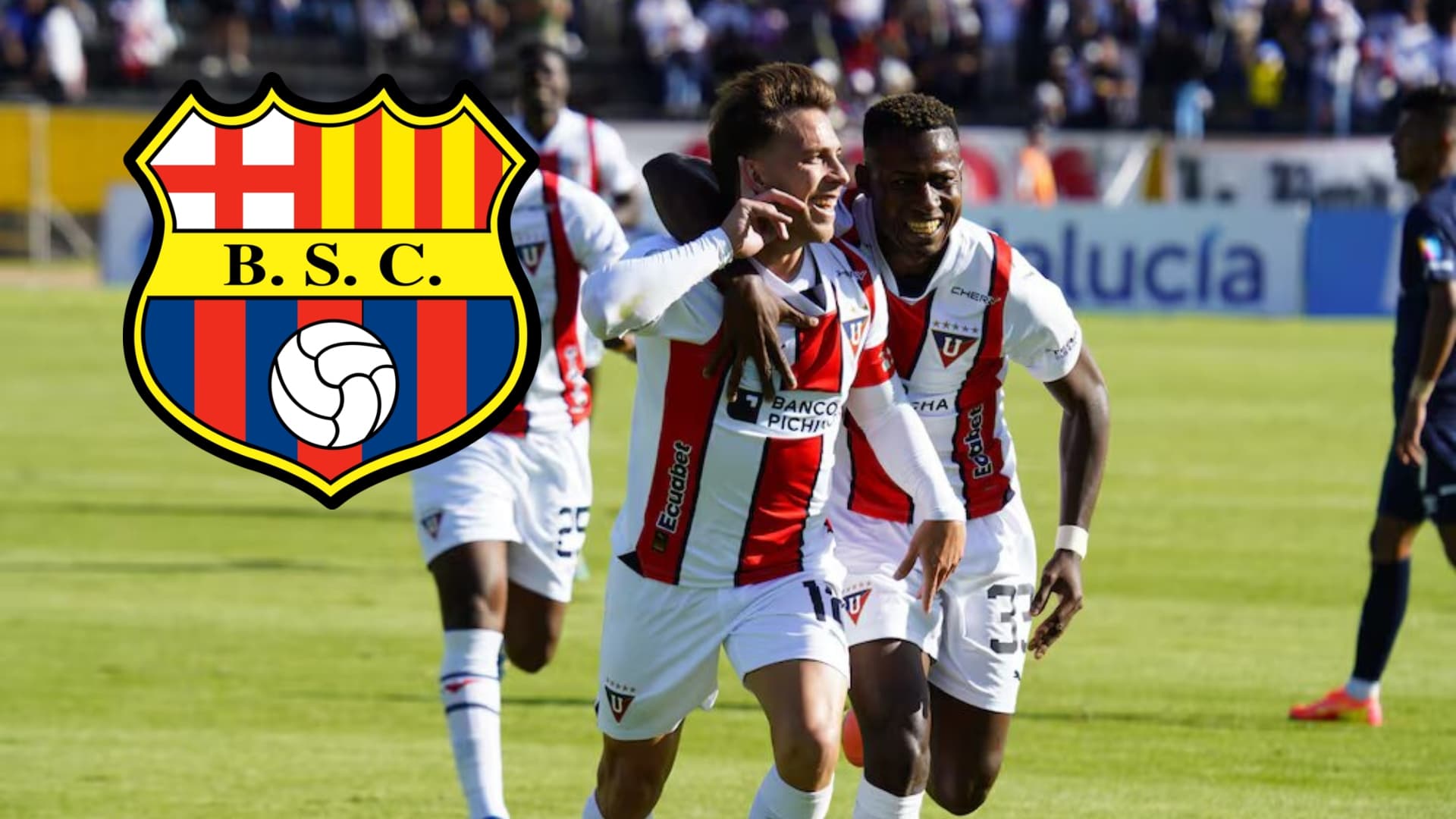 Liga de Quito y Barcelona SC / Foto de: Nación Fútbol Ecuador