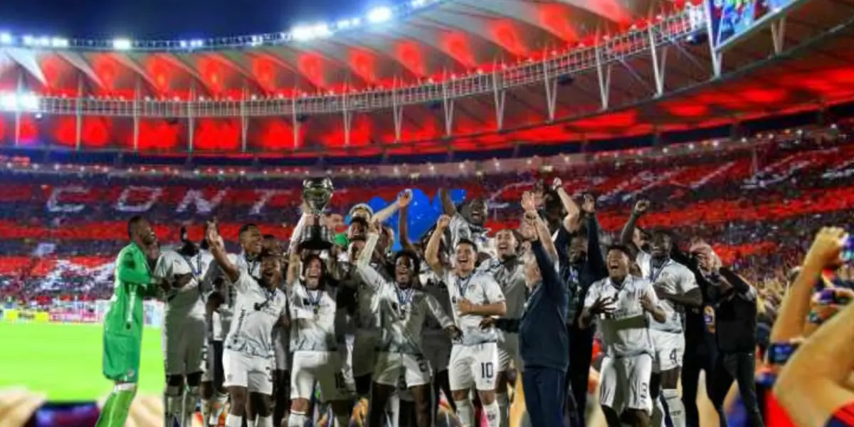 Liga de Quito y el Flamengo