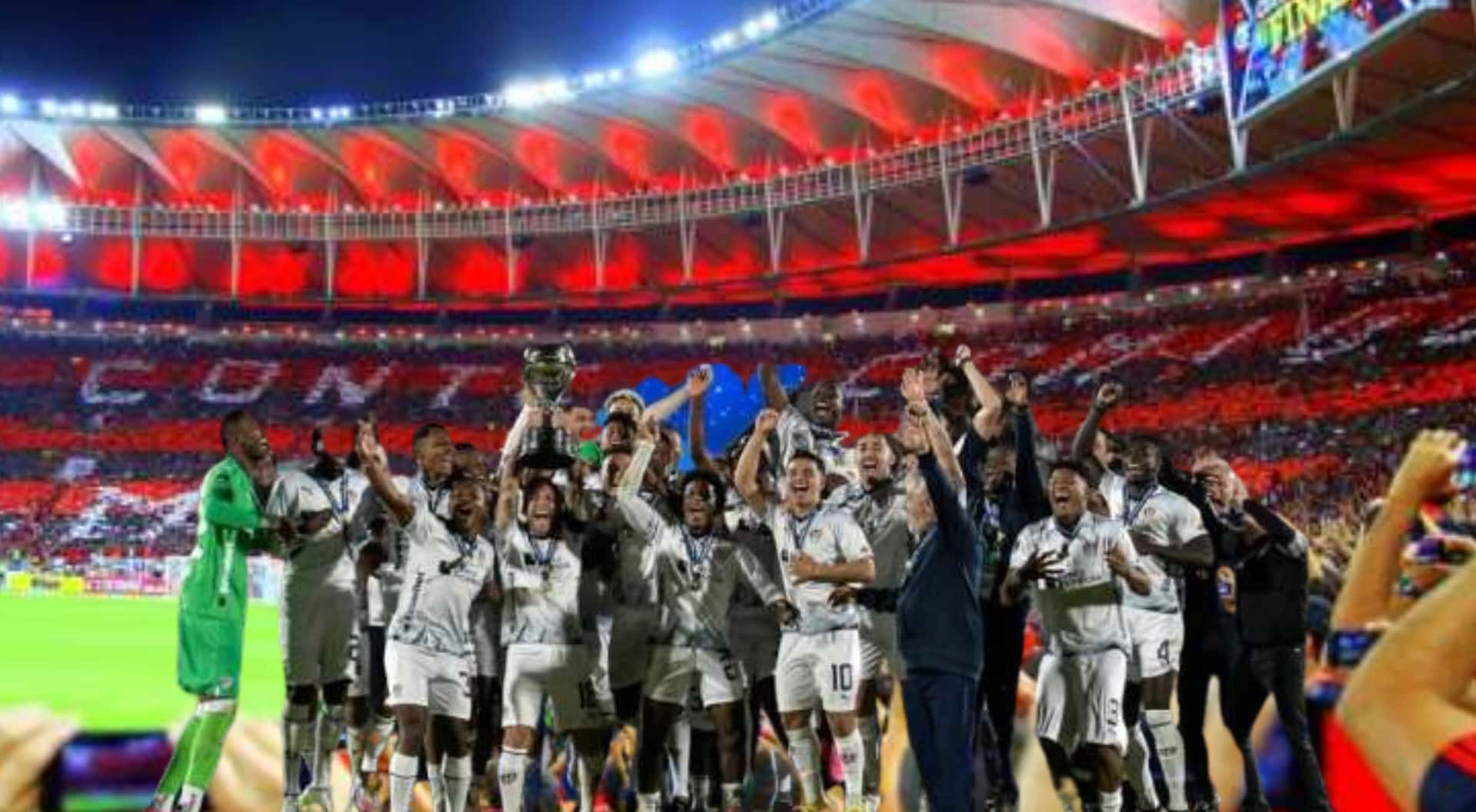 Liga de Quito y el Flamengo