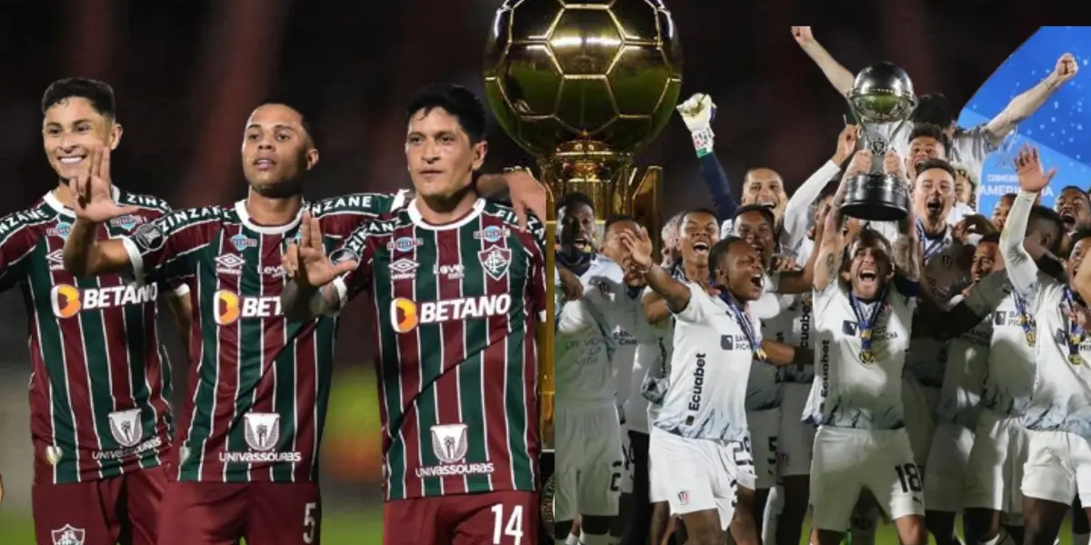Liga de Quito y el Fluminense