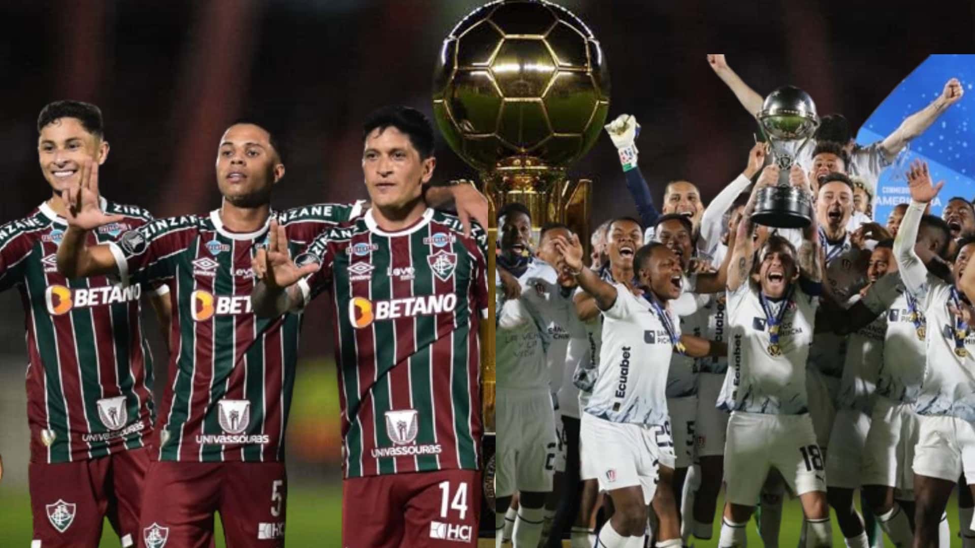 Liga de Quito y el Fluminense
