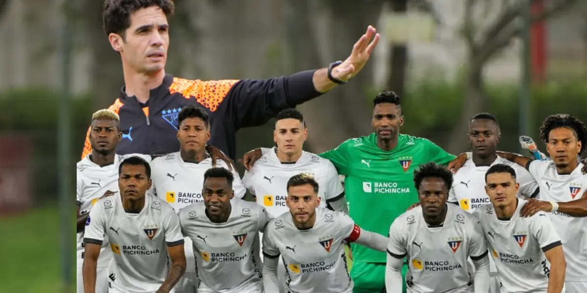 Liga de Quito y Josep Alcácer