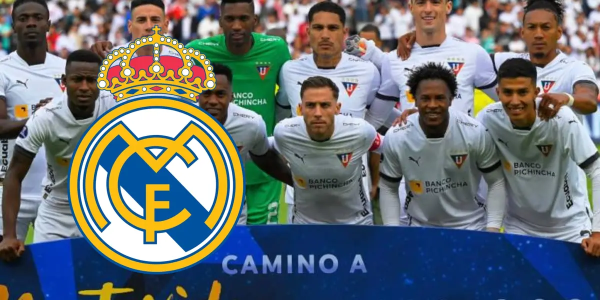 Liga de Quito y Real Madrid