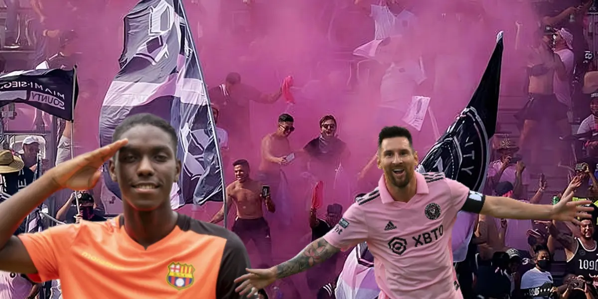 Lionel Messi, Allen Obando FOTO: Primicias