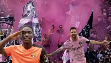 Lionel Messi, Allen Obando FOTO: Primicias