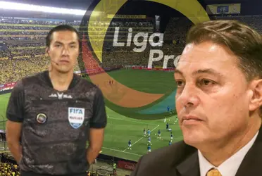 Lo que dijo Alfaro Moreno sobre el arbitraje de ayer en la noche entre BSC y Cumbayá