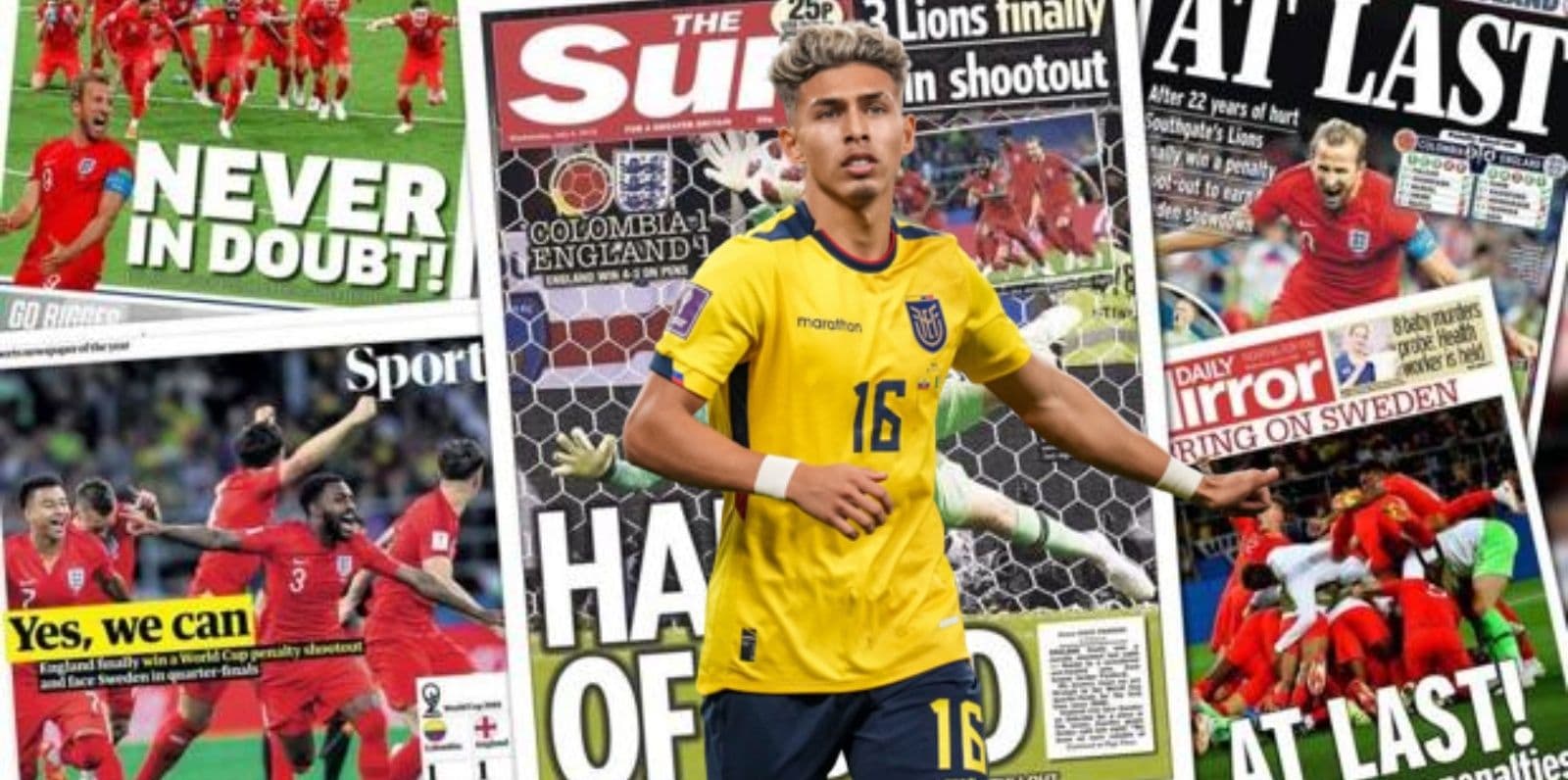 Lo que dijo la prensa inglesa de Jeremy Sarmiento