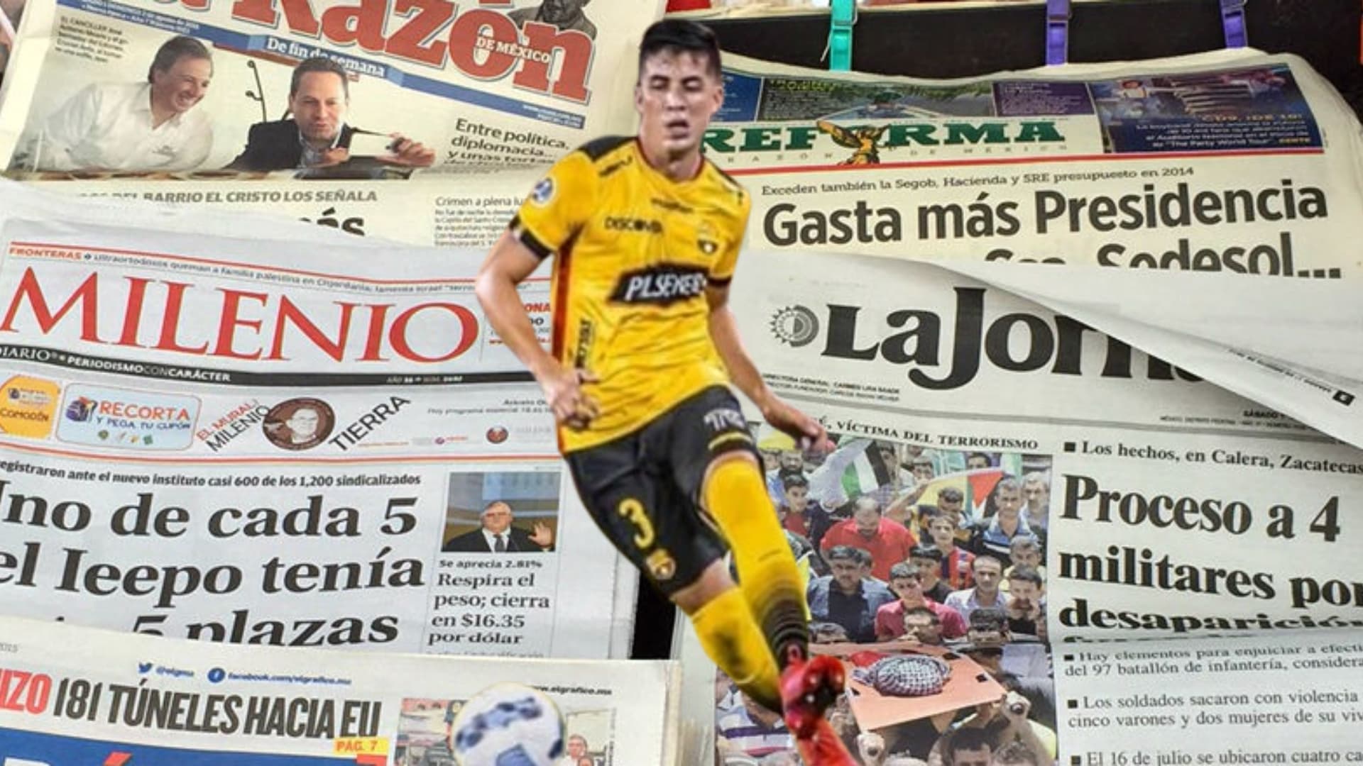 Luca Sosa jugador de Barcelona SC