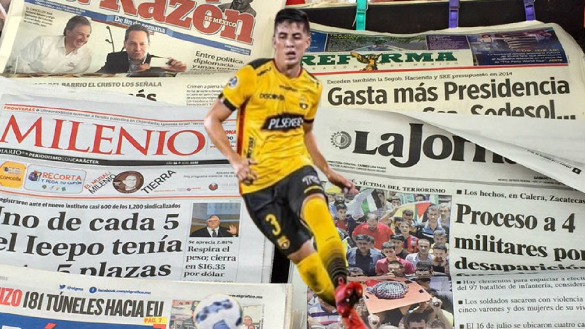 Luca Sosa jugador de Barcelona SC