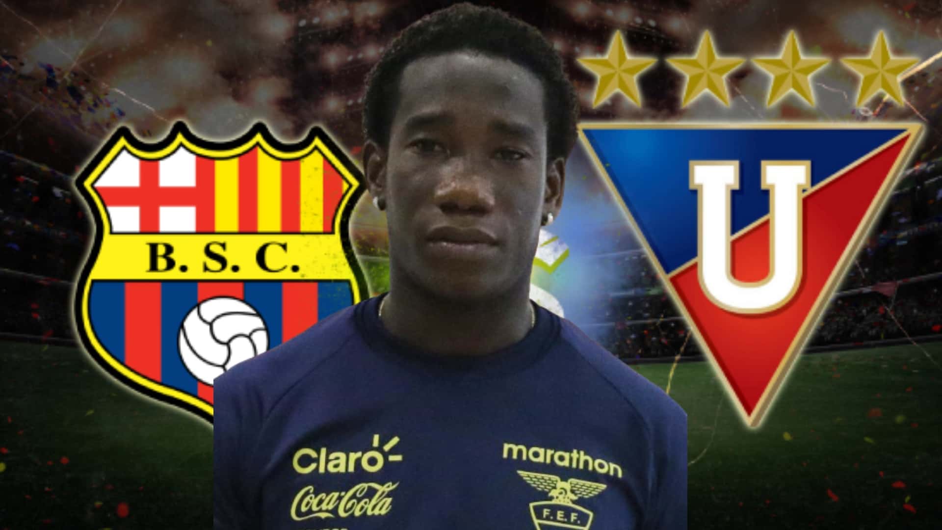 Luis Caicedo ex jugador de BSC y LDU