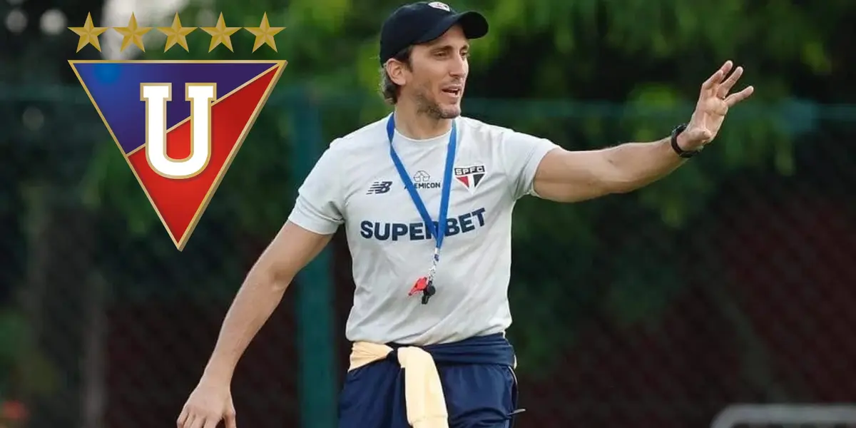 Luis Zubeldía / Foto de: Nación Fútbol Ecuador