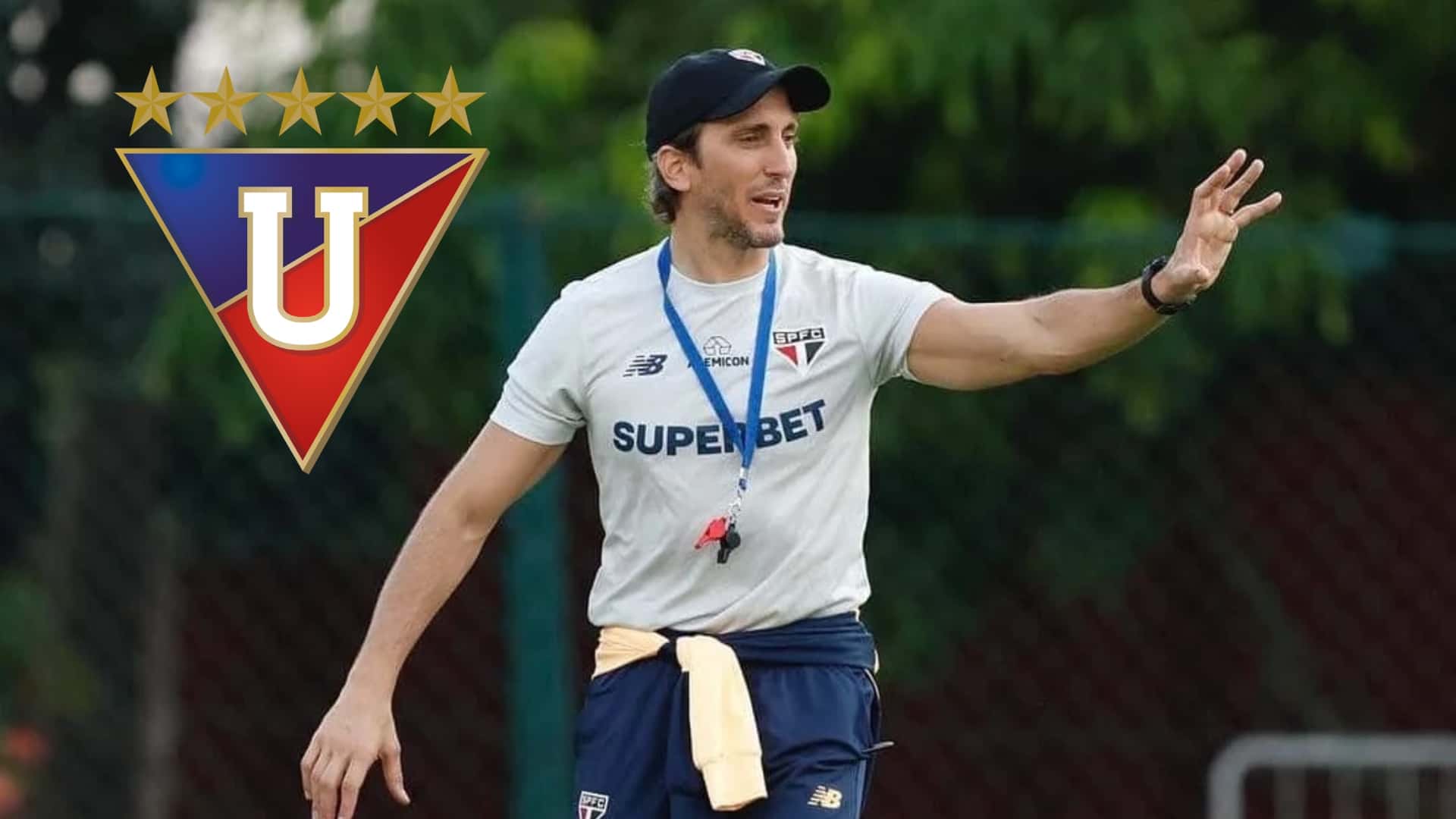Luis Zubeldía / Foto de: Nación Fútbol Ecuador