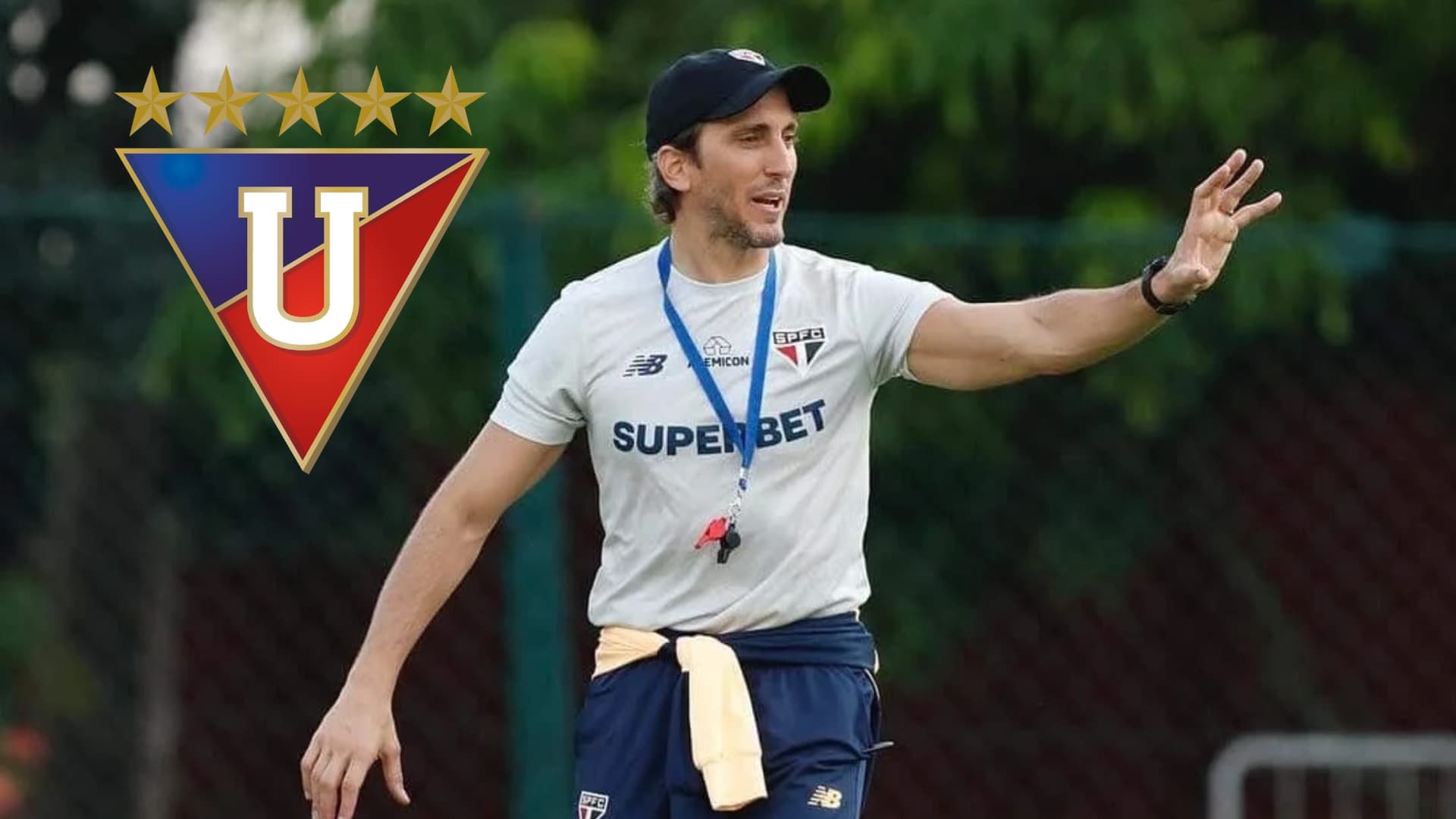 Luis Zubeldía / Foto de: Nación Fútbol Ecuador