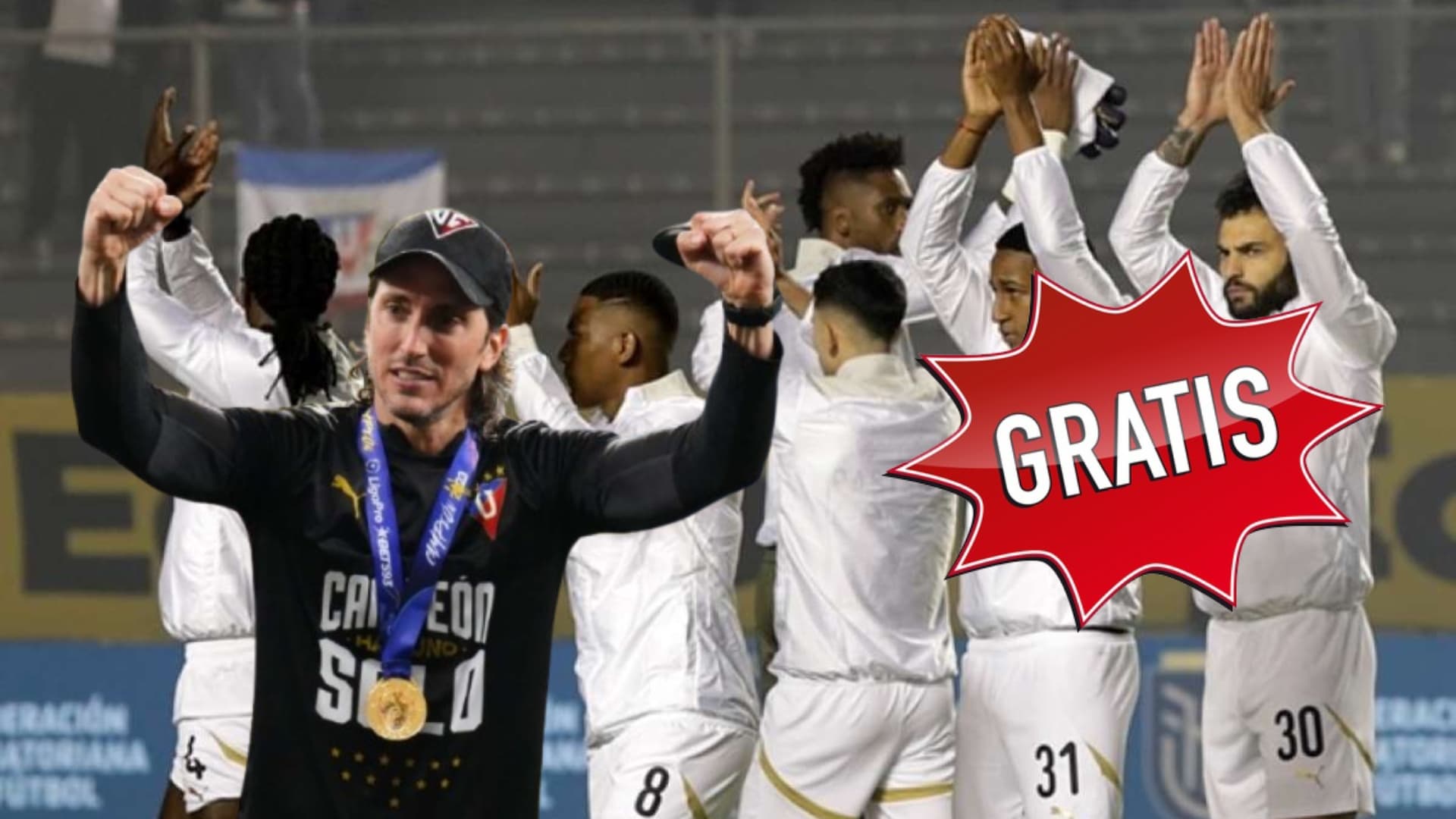 Luis Zubeldía y Liga de Quito 2025 / Foto de: Nación Fútbol Ecuador