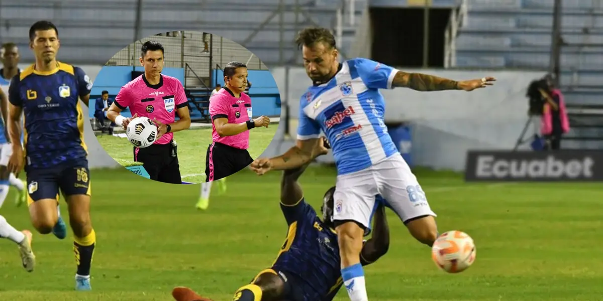 Manta FC vs Defín.Foto. Ecuavisa. Olé