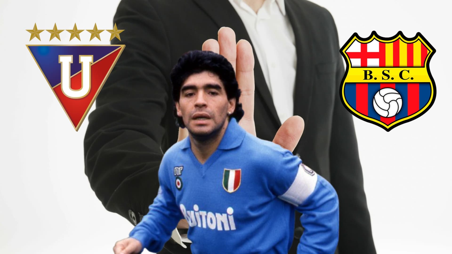 Maradona / Foto de: Nación Fútbol Ecuador