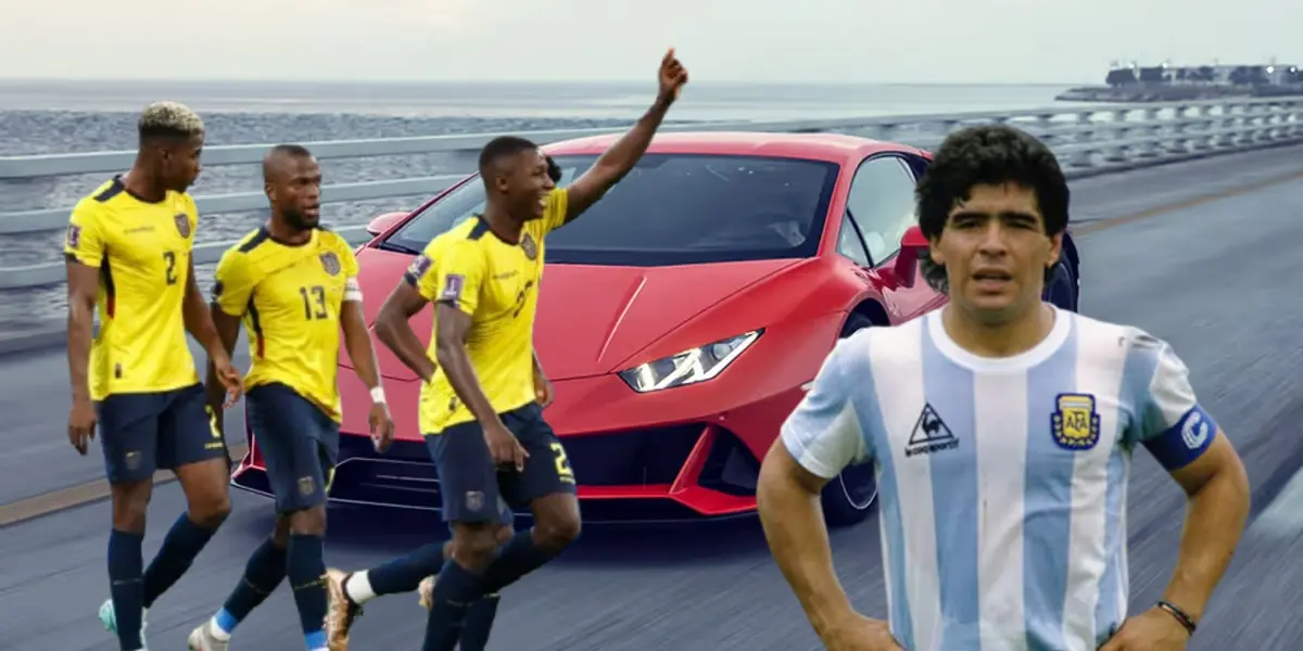 Maradona / Foto de: Nación Fútbol Ecuador