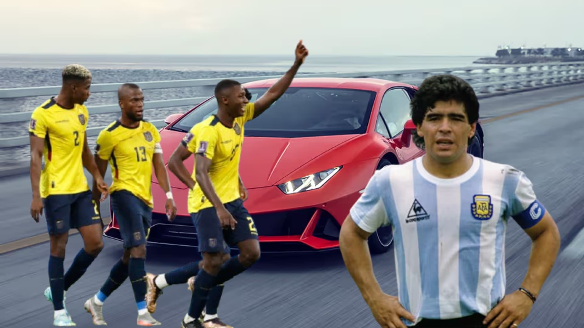 Maradona / Foto de: Nación Fútbol Ecuador