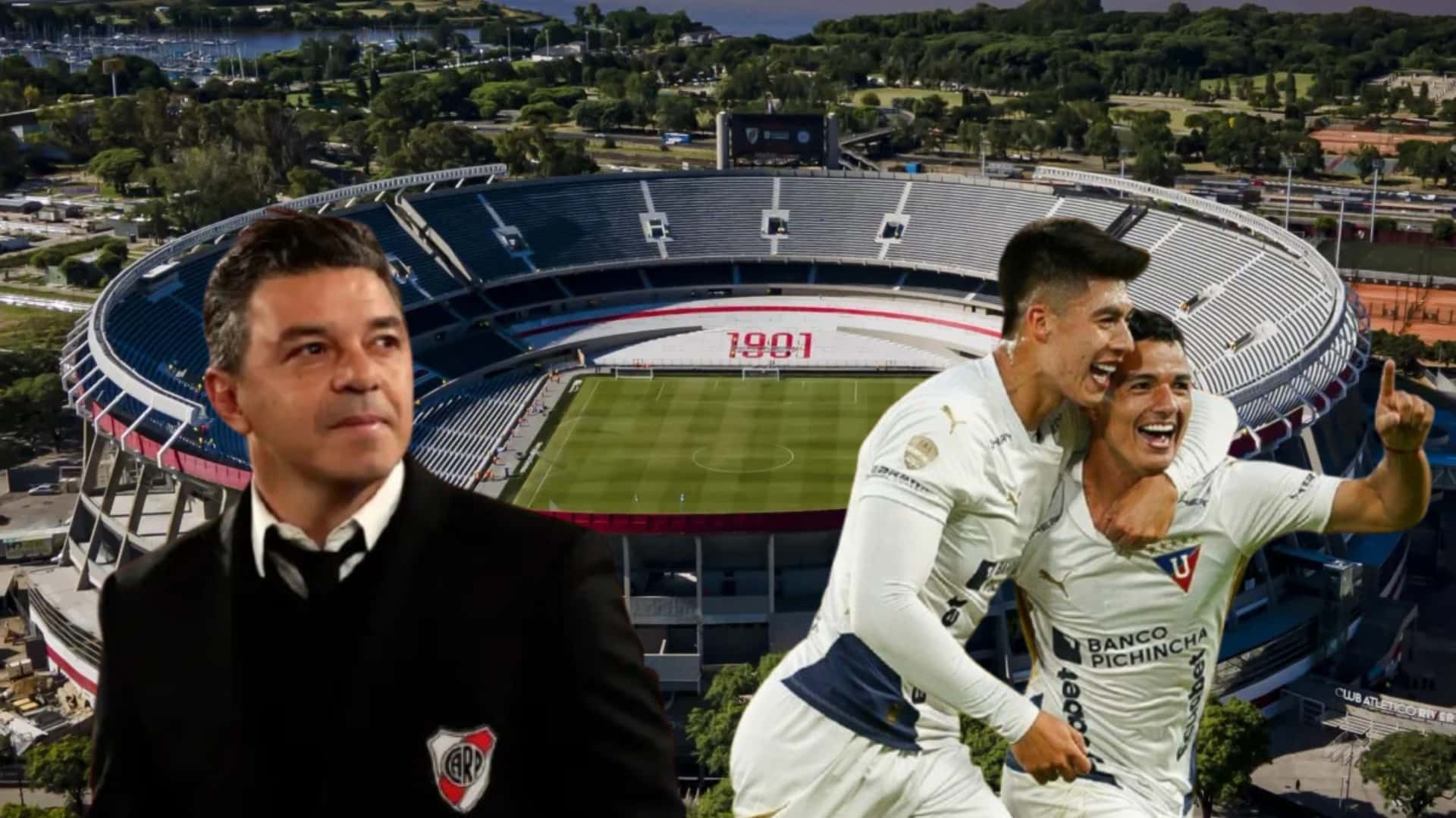 Marcelo Gallardo / Foto de: Nación Fútbol Ecuador
