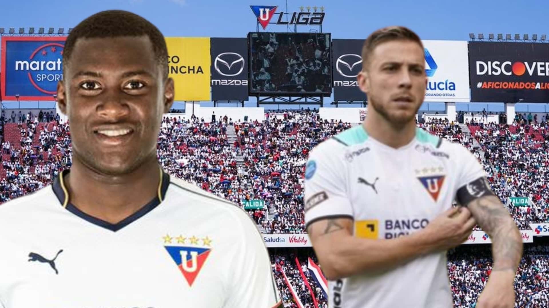 Marcos Caicedo y Ezequiel Piovi