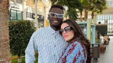 María García y Felipe Caicedo. FOTO: Instagram