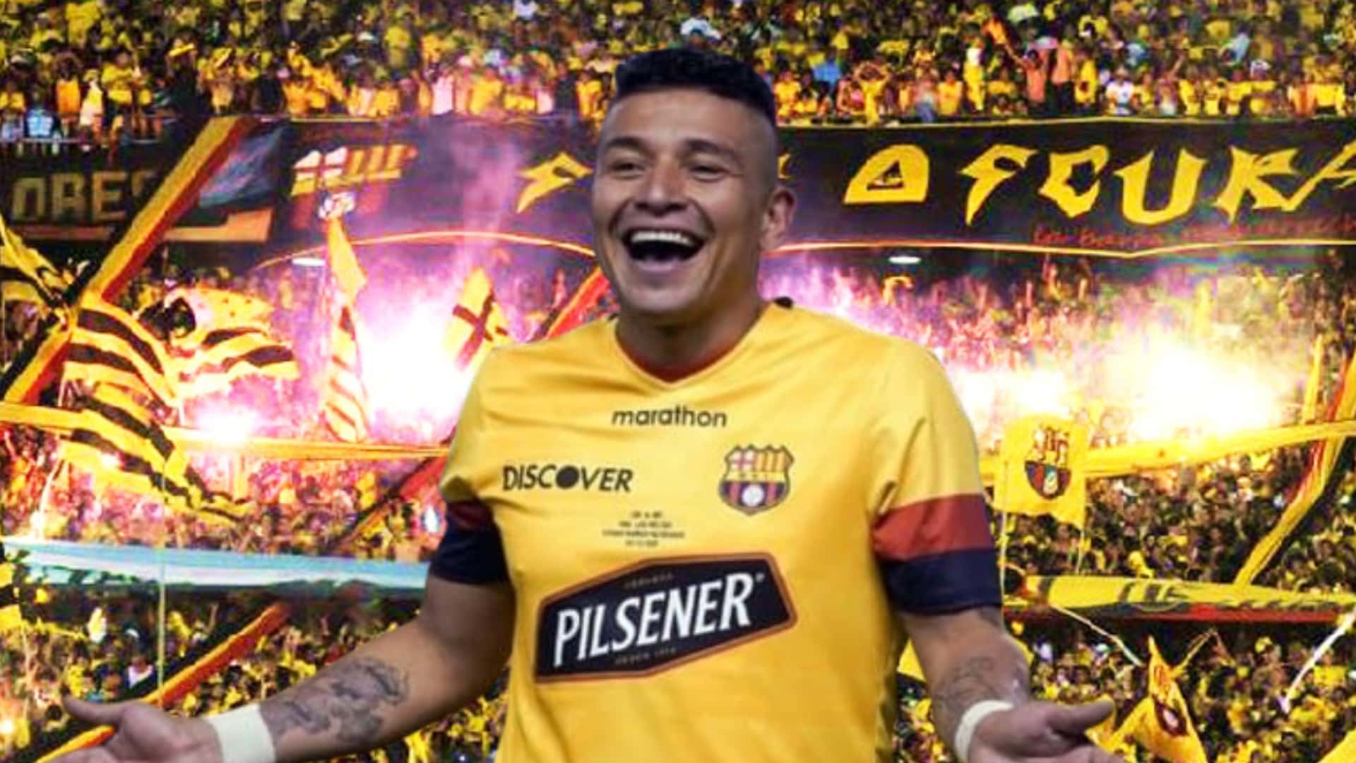 Mario Pineida jugador de Barcelona SC