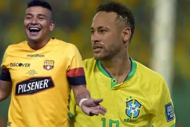 Mario Pineida y Neymar Jr.