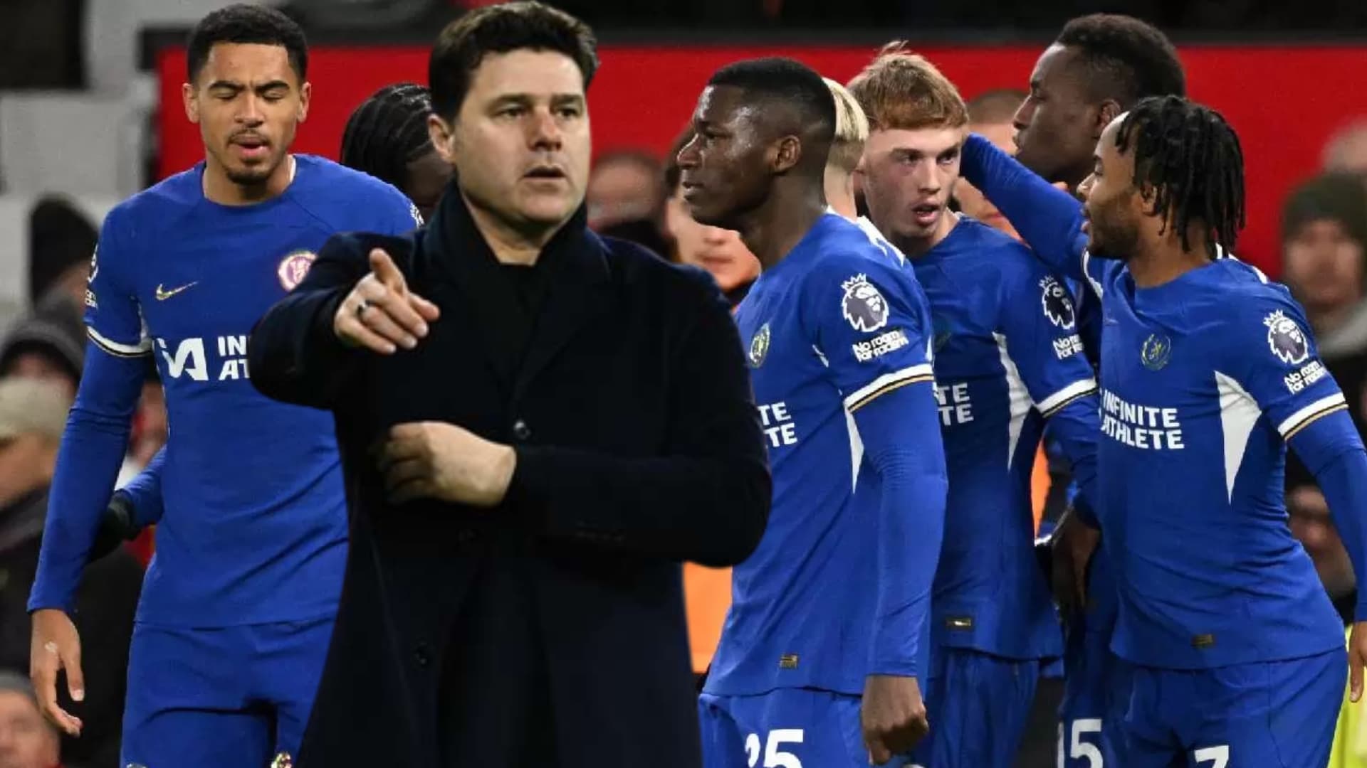 Mauricio Pochettino y Moisés Caicedo