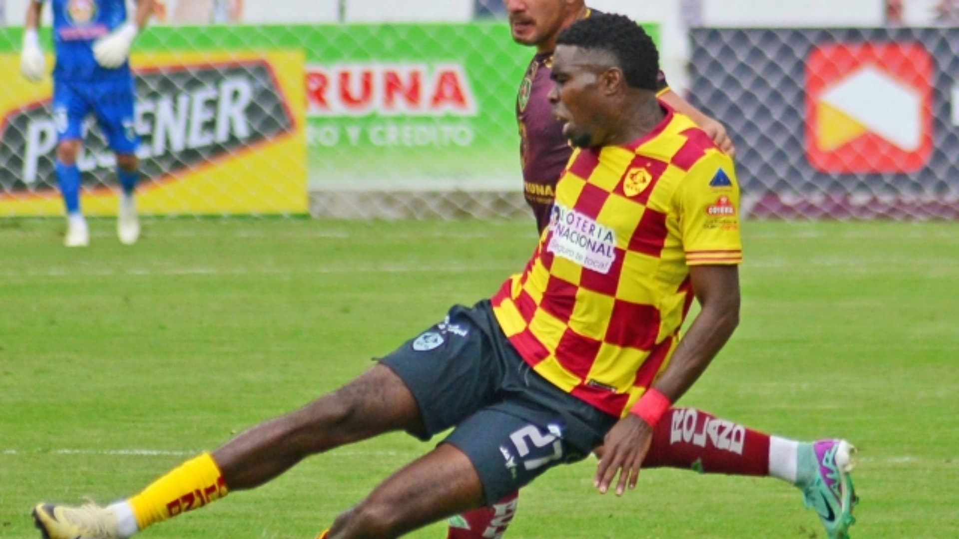 Michael Carcelén en Aucas / Foto tomada de: API