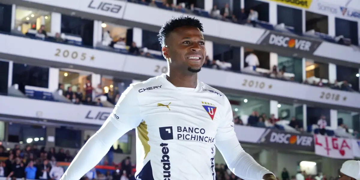 Michael Estrada jugador de Liga de Quito