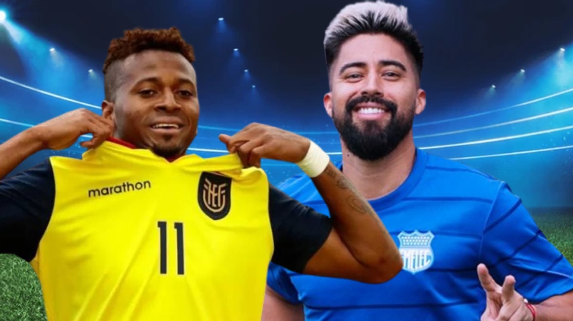 Michael Estrada y Cristhian Noboa