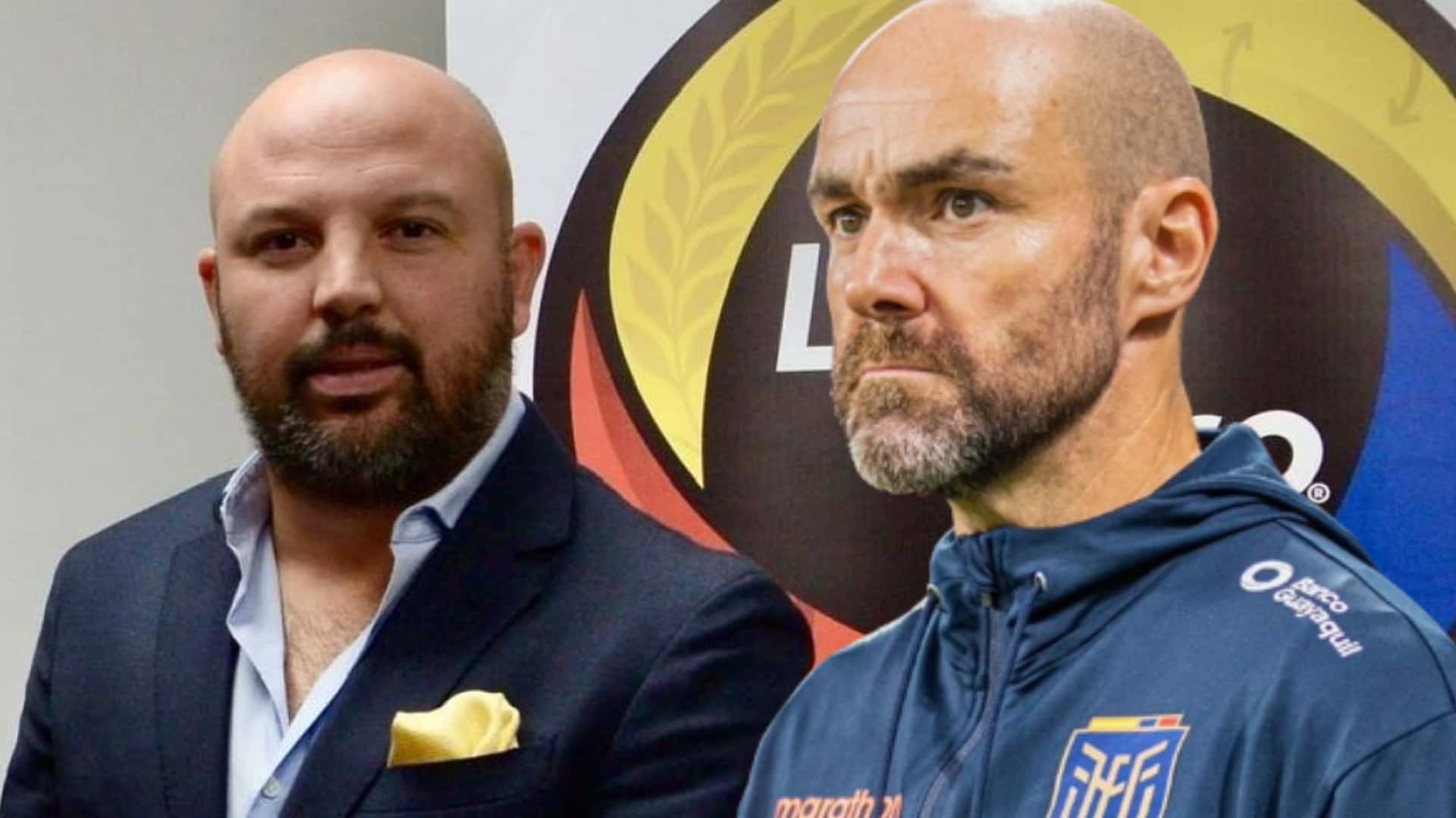 Miguel Ángel Loor y Félix Sánchez