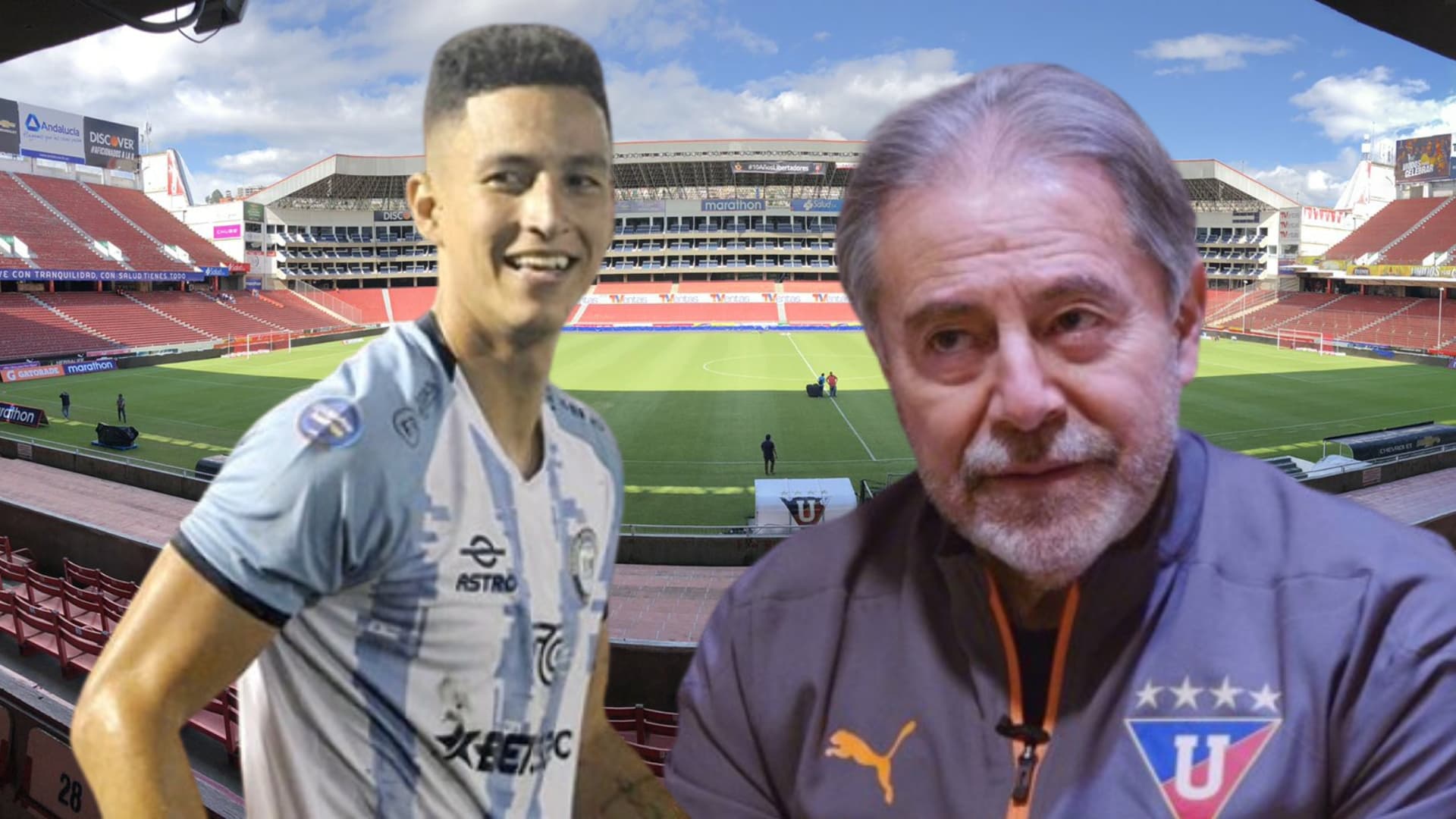 Miguel Parrales e Isaa Álvarez