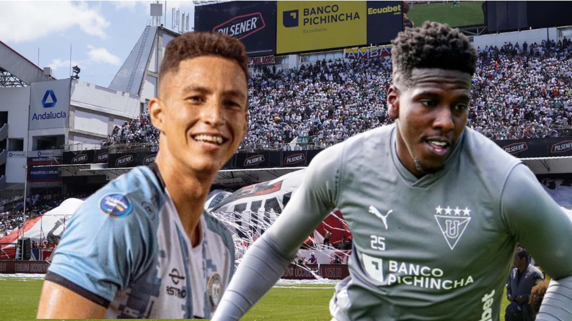 Miguel Parrales y Jan Hurtado
