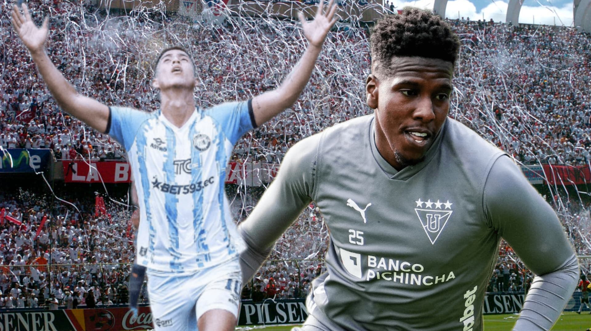 Miguel Parrales y Jan Hurtado