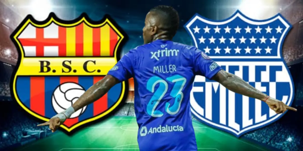 Miller Bolaños jugador ecuatoriano